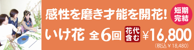 未生流いけ花短期集中講座